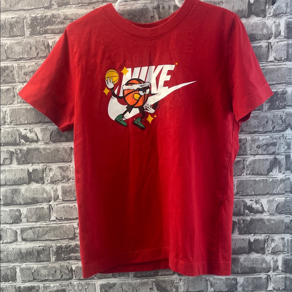Nike‎ Kids Red Basketball Graphic Tee